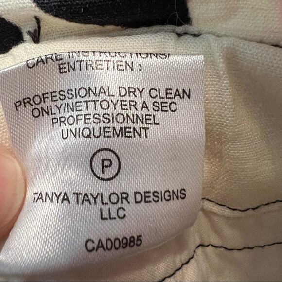 NWT Tanya Taylor Quinn Linen-Blend Shorts Floral Size Large Retail $275 - Picture 8 of 10